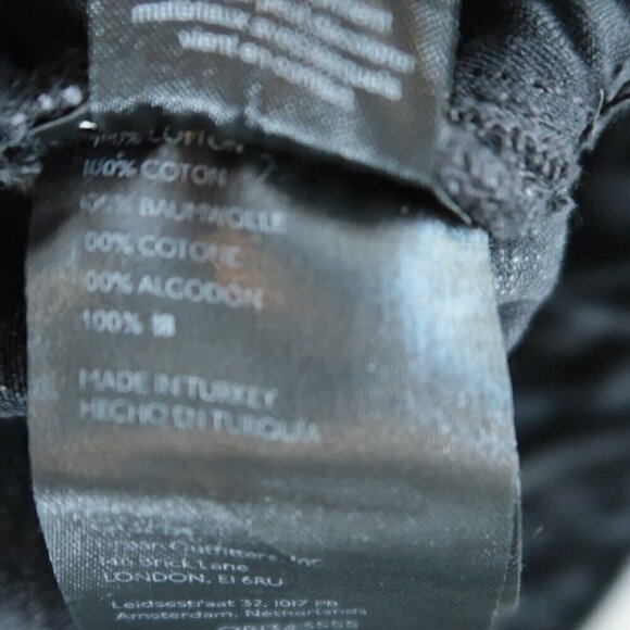 We The Free People Jeans Emmy Split Hem Bootcut High Rise Black Women's Size 28 - Picture 14 of 14